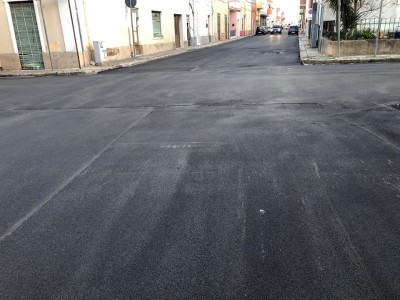 Proseguono i lavori di rifacimento del manto stradale del Lotto A viabilit&ag...