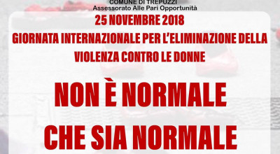 25 NOVEMBRE 2018 GIORNATA INTERNAZIONALE PER L’ELIMINAZIONE DELLA VIOLE...