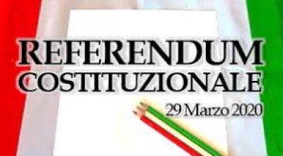 Referendum Costituzionale di domenica 29 marzo 2020. Convocazione dei comizi ...